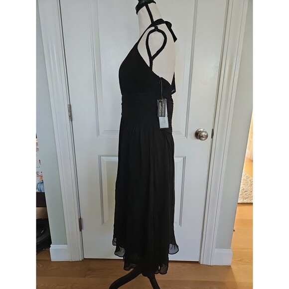 Anne Klein Silk Halter Roman Holiday Cocktail Dress: Size 6 NWT Feminine, Flirty - Picture 7 of 14